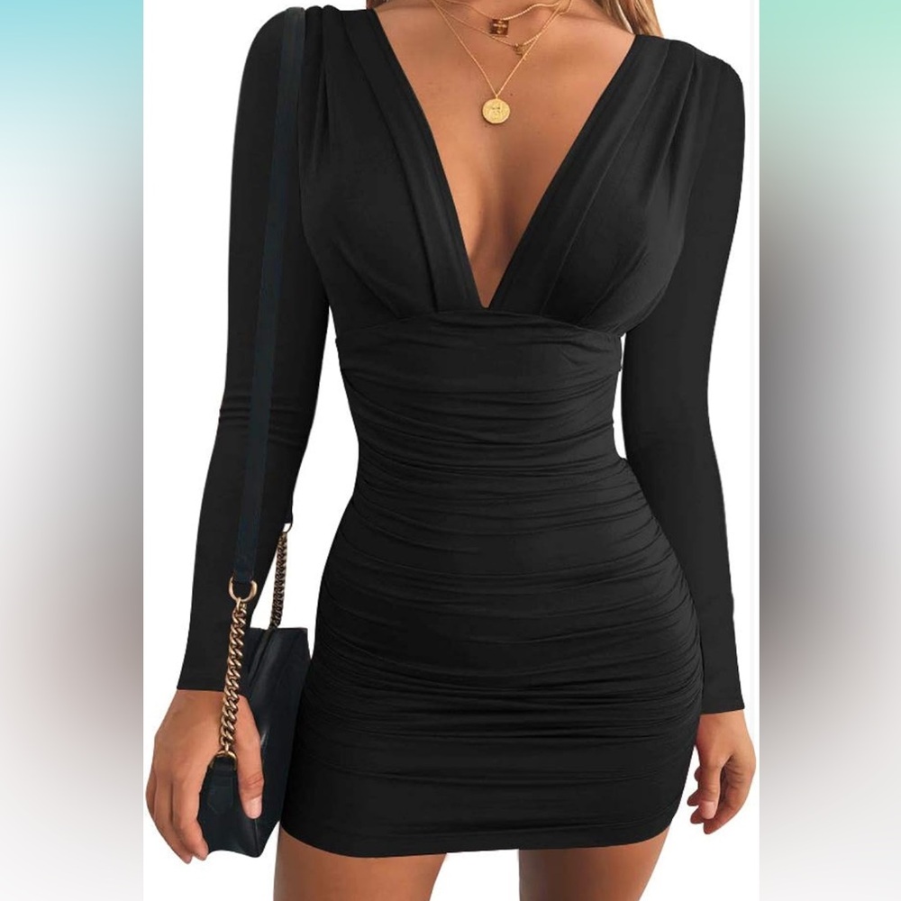 Women’s Large Black mini dress